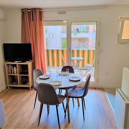Studio Nice, Avenue Des Fleurs, Climatise Apartment Bagian luar foto